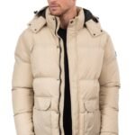 V336 VCODE ΜΠΟΥΦΑΝ PUFFER  BEIGE  ΦΟΥΣΚΩΤΟ ΜΑΥΡΟ ΜΠΕΖ