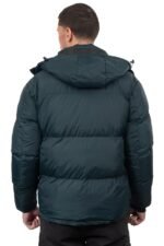 V336 VCODE ΜΠΟΥΦΑΝ PUFFER  PETROL  ΦΟΥΣΚΩΤΟ  ΣΚΟΥΡΟ ΠΡΑΣΙΝΟ - Image 4