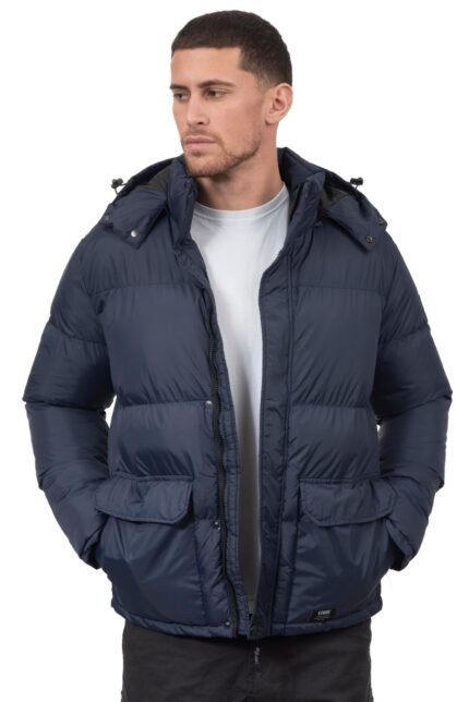 V336 VCODE ΜΠΟΥΦΑΝ PUFFER NAVY ΦΟΥΣΚΩΤΟ ΜΠΛΕ