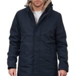 V370-NAVY - ΑΝΔΡΙΚΟ ΠΑΡΚΑ ΜΠΛΕ