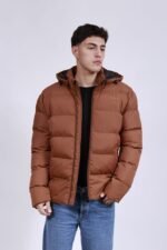 G520 V&S MENS WINTER JACKET TAN - Image 2