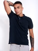 ICETECH POLO BLUE BLACK-ΑΝΔΡΙΚΟ ΠΟΛΟ ΣΚΟΥΡΟ ΜΠΛΕ - Image 2
