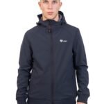 NEOPREN BOMBER JACKET NAVY VCODE ΑΝΤΡΙΚΟ ΤΖΑΚΕΤ ΜΠΛΕ