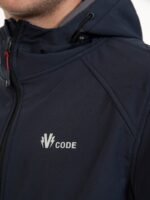 NEOPREN BOMBER JACKET NAVY VCODE ΑΝΤΡΙΚΟ ΤΖΑΚΕΤ ΜΠΛΕ - Image 4