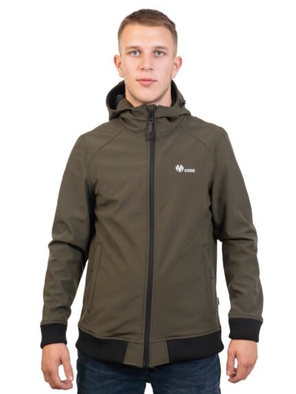NEOPREN BOMBER JACKET OLIVE VCODE ΑΝΤΡΙΚΟ ΤΖΑΚΕΤ ΛΑΔΙ