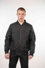 A534-17 ICE TECH BLACK ΑΝΤΡΙΚΟ ΜΠΟΜΠΕΡ ΜΑΥΡΟ