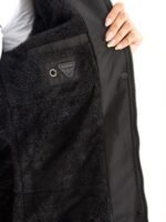VAINAS V105 BLACK - ΓΥΝΑΙΚΕΙΟ ΠΑΛΤΟ  ΧΕΙΜΕΡΙΝΟ ΠΑΡΚΑ ΜΑΥΡΟ - Image 2