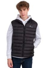 V320 VCODE- GILLET- BLACK - ΑΝΔΡΙΚΟ ΑΜΑΝΙΚΟ ΜΑΥΡΟ - Image 5