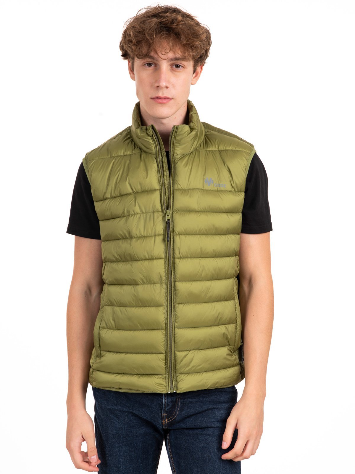 V320GREEN-3 V320 VCODE- GILLET- GREEN - ΑΝΔΡΙΚΟ ΑΜΑΝΙΚΟ ΠΡΑΣΙΝΟ - Image 1