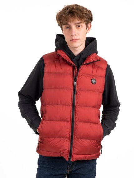 V324 VCODE- GILLET- RED - ΑΝΔΡΙΚΟ ΑΜΑΝΙΚΟ ΚΟΚΚΙΝΟ