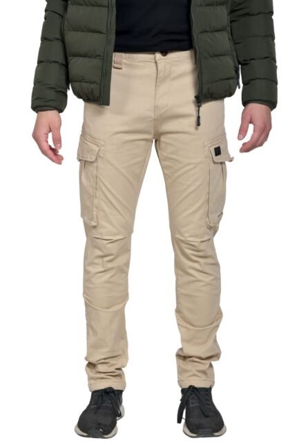 VCODE VC003 CARGO BEIGE - ΑΝΔΡΙΚΟ ΠΑΝΤΕΛΟΝΙ ΚΑΡΓΚΟ ΜΠΕΖ