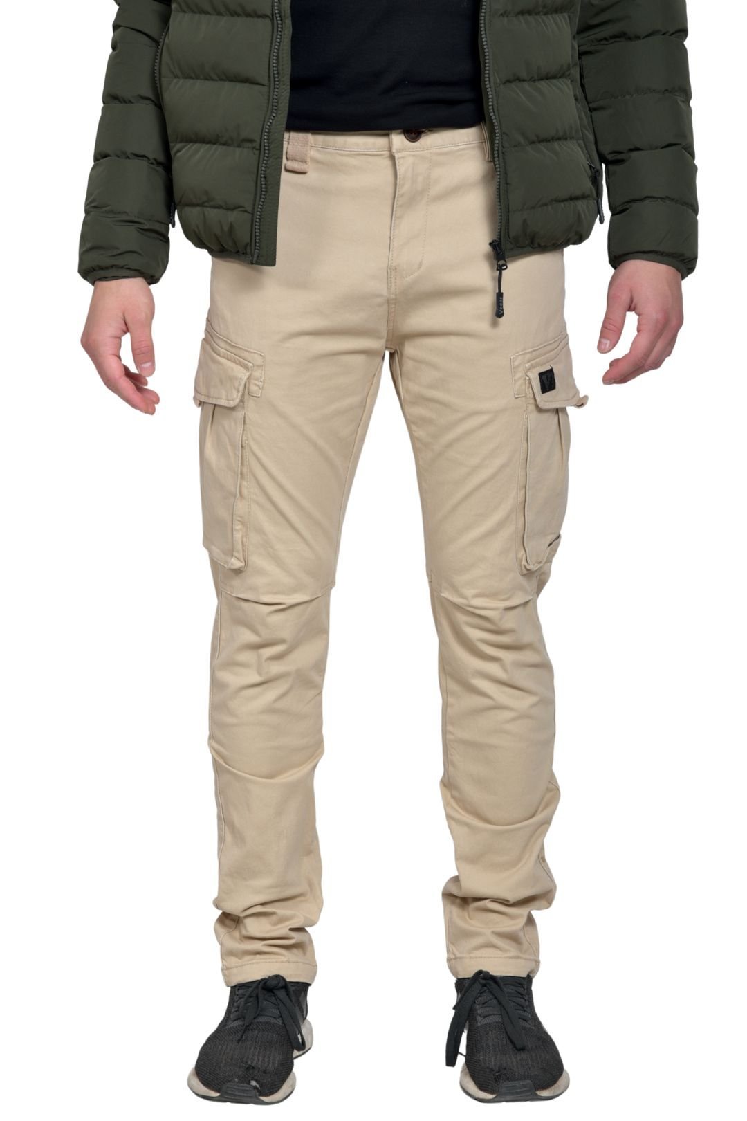 beige-4 VCODE VC003 CARGO BEIGE - ΑΝΔΡΙΚΟ ΠΑΝΤΕΛΟΝΙ ΚΑΡΓΚΟ ΜΠΕΖ - Image 1