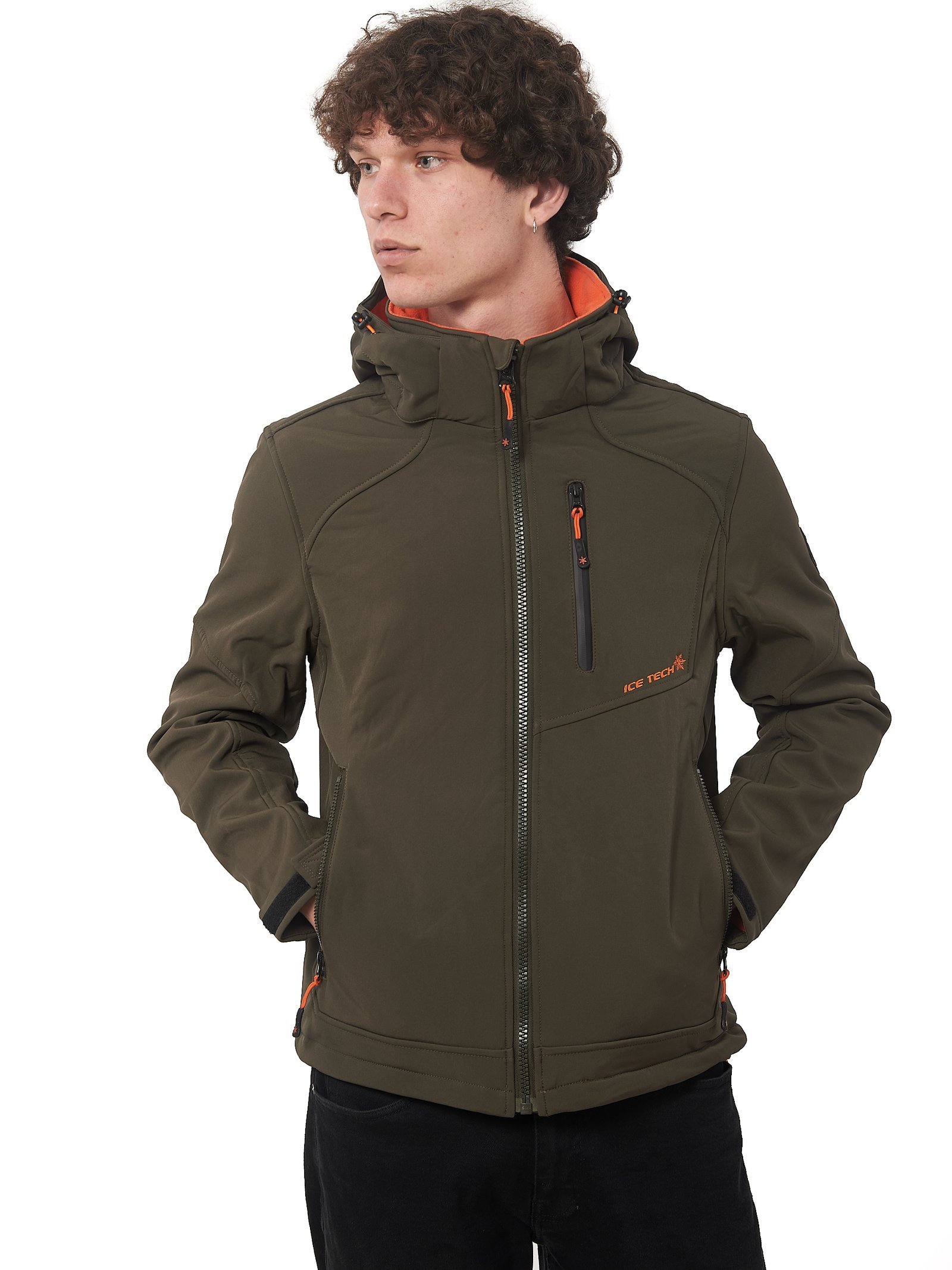 g-604-green ICETECH G604 OLIVE-ΑΝΔΡΙΚΟ ΤΖΑΚΕΤ ΧΑΚΙ - Image 1