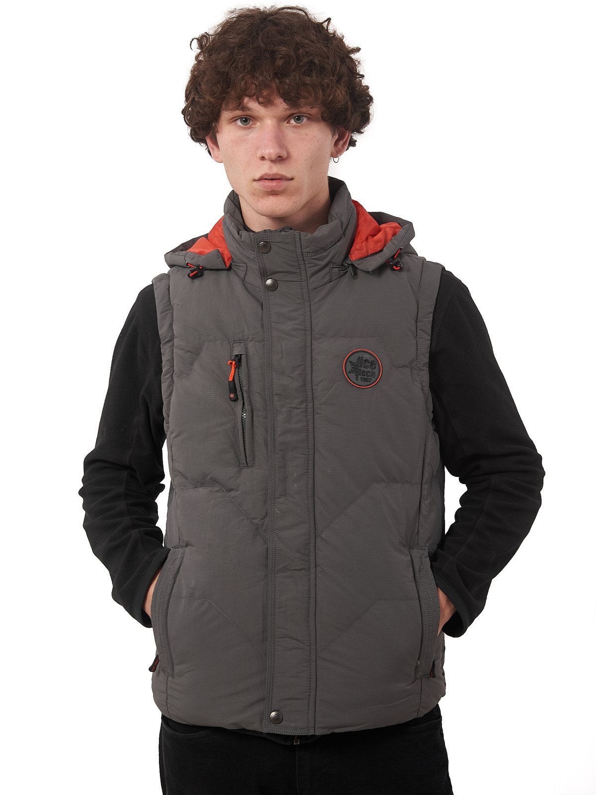 g-625-grey ICETECH G625 GREY-ΑΝΔΡΙΚΟ ΓΙΛΕΚΟ ΓΚΡΙ - Image 1