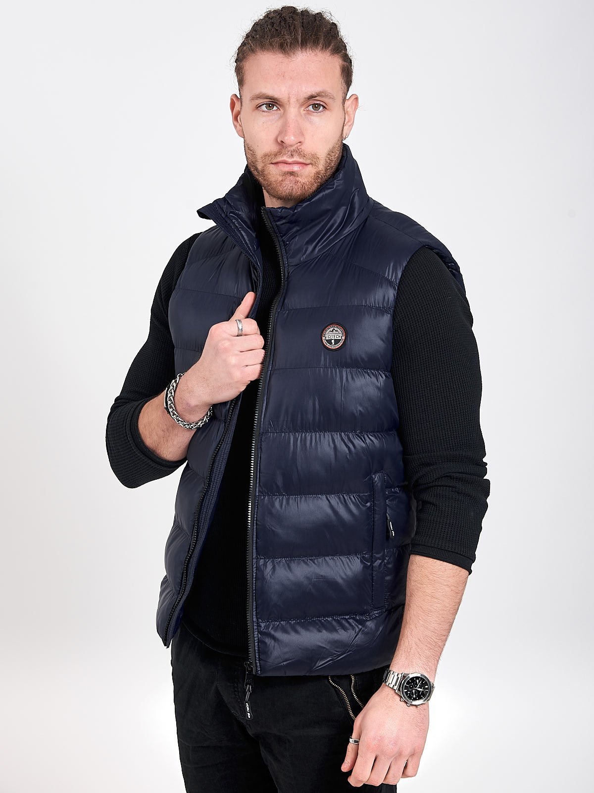 icetech-g924-navy ICETECH G924 NAVY - ΑΝΔΡΙΚΟ ΑΜΑΝΙΚΟ ΣΚΟΥΡΟ ΜΠΛΕ - Image 1