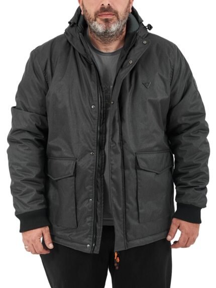 VAINAS V17 PLUS SIZE ΑΝΤΡΙΚΟ ΤΖΑΚΕΤ ΣΚΡΟΥΡΟ ΓΚΡΙ
