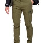 VCODE VC003 CARGO OLIVE - ΑΝΔΡΙΚΟ ΠΑΝΤΕΛΟΝΙ ΚΑΡΓΚΟ ΛΑΔΙ