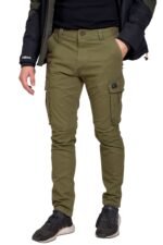 VCODE VC003 CARGO OLIVE - ΑΝΔΡΙΚΟ ΠΑΝΤΕΛΟΝΙ ΚΑΡΓΚΟ ΛΑΔΙ