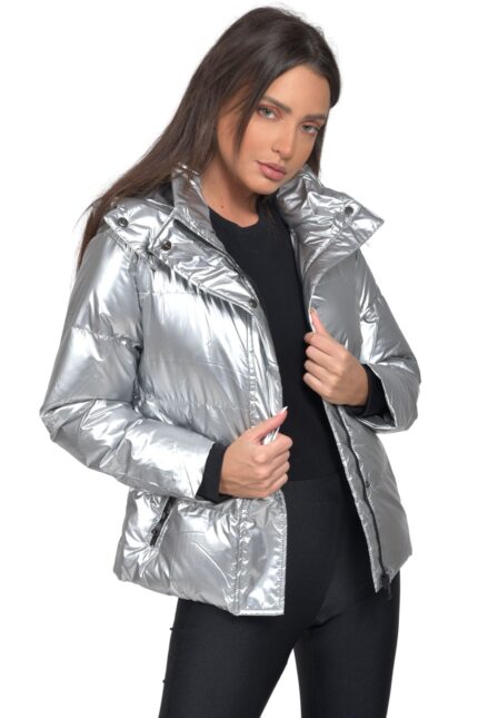 VAINAS V103 SILVER - ΓΥΝΑΙΚΕΙΟ ΜΠΟΥΦΑΝ ΑΣΗΜΙ