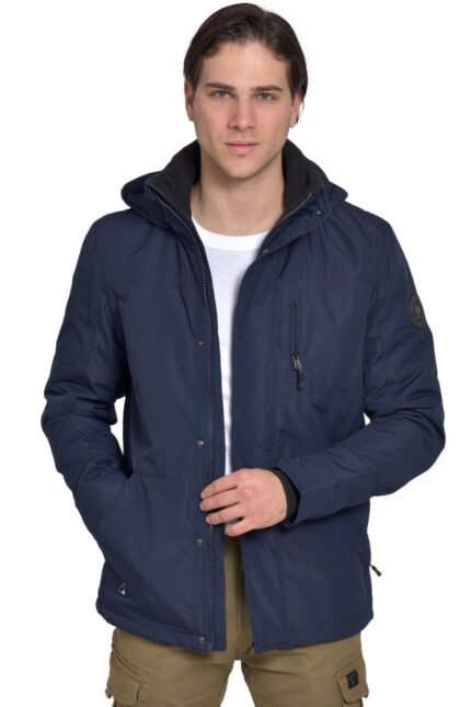 VCODE V12 NAVY - ΑΝΔΡΙΚΟ ΤΖΑΚΕΤ ΣΚΟΥΡΟ ΜΠΛΕ