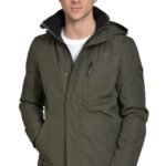 VCODE V12 OLIVE - ΑΝΔΡΙΚΟ ΤΖΑΚΕΤ ΛΑΔΙ