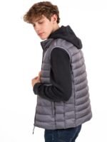 V320 VCODE - GILLET- GREY - ΑΝΔΡΙΚΟ ΑΜΑΝΙΚΟ ΓΚΡΙ - Image 4