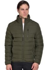 VCODE V36 OLIVE  - ΑΝΔΡΙΚΟ ΤΖΑΚΕΤ ΛΑΔΙ - Image 3
