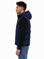 G001 MENS GILET NAVY - Image 4